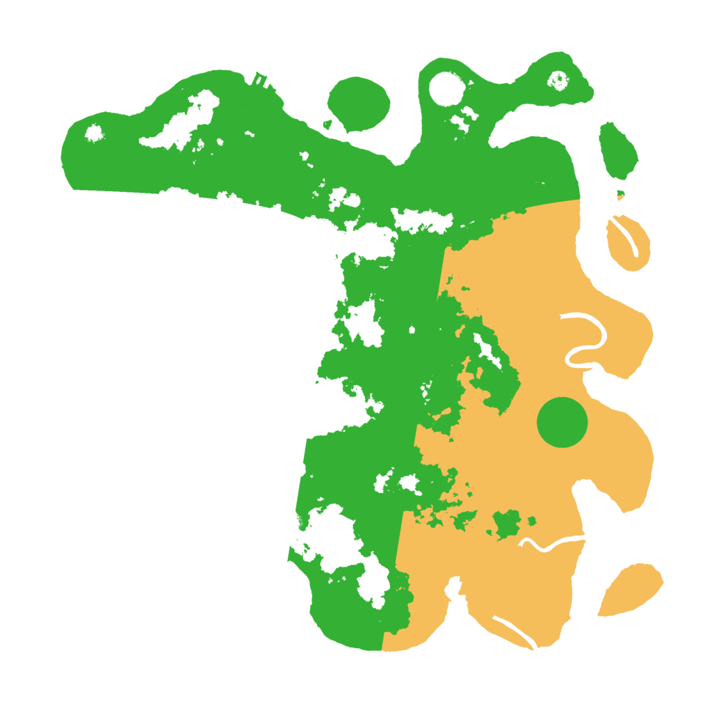 Biome Rust Map: Procedural Map, Size: 3700, Seed: 1433415374