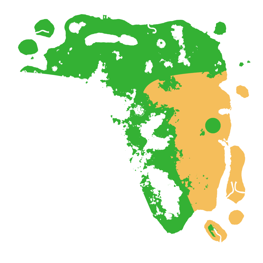 Biome Rust Map: Procedural Map, Size: 4500, Seed: 375353605