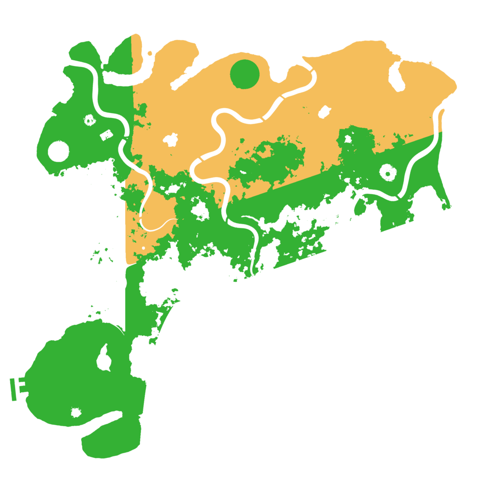 Biome Rust Map: Procedural Map, Size: 4500, Seed: 17031991