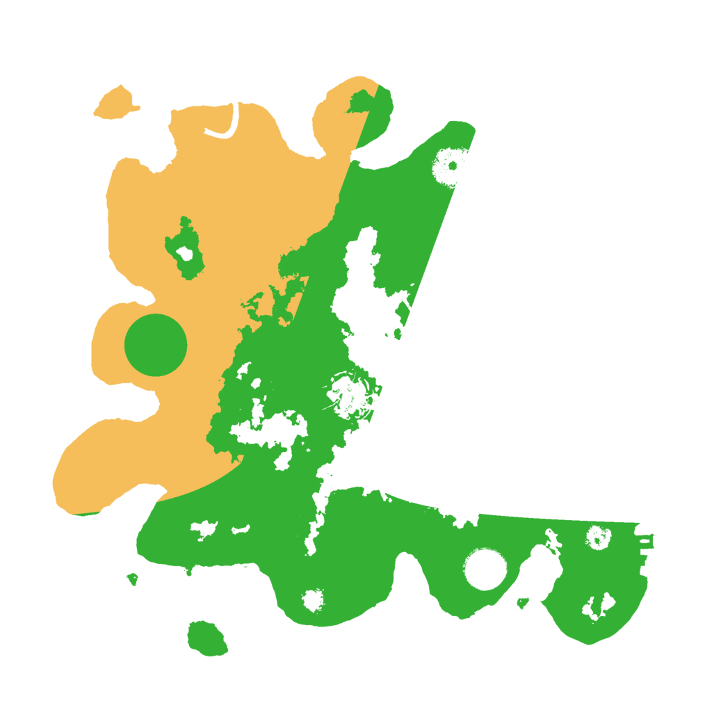 Biome Rust Map: Procedural Map, Size: 3000, Seed: 143507065