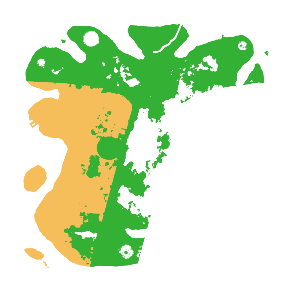 Biome Rust Map: Procedural Map, Size: 3500, Seed: 1460763965