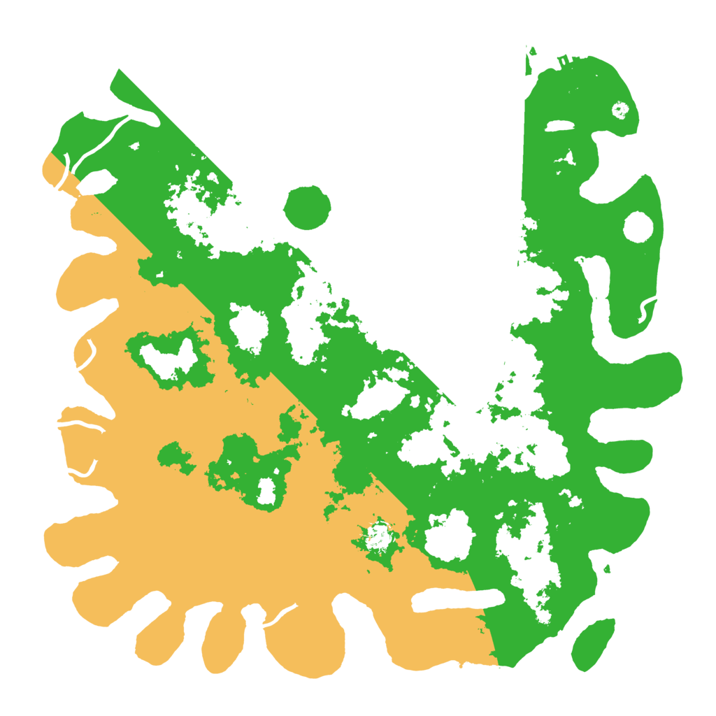 Biome Rust Map: Procedural Map, Size: 4444, Seed: 1135615740