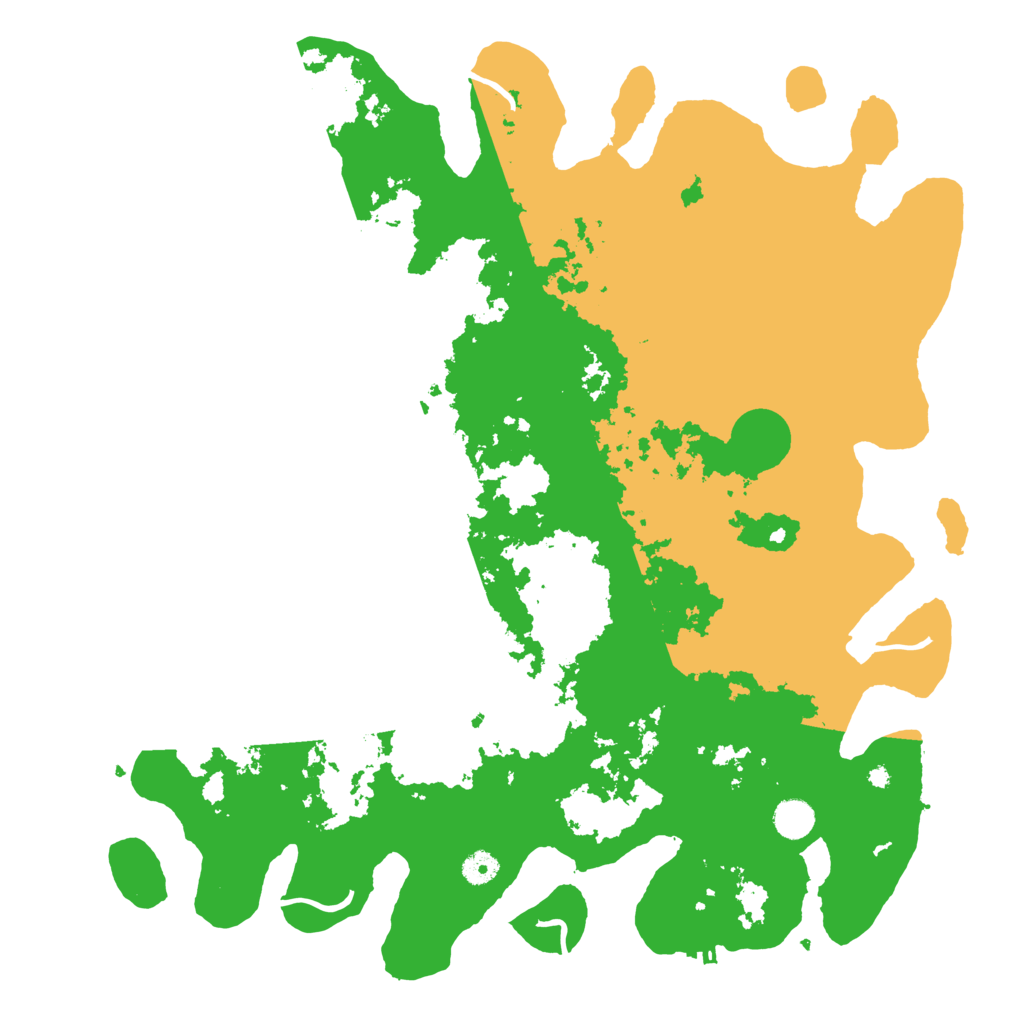 Biome Rust Map: Procedural Map, Size: 4500, Seed: 2112