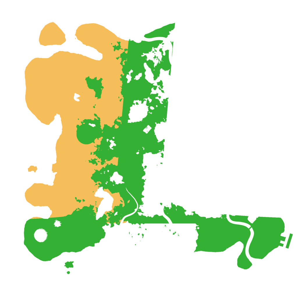 Biome Rust Map: Procedural Map, Size: 4000, Seed: 7137777