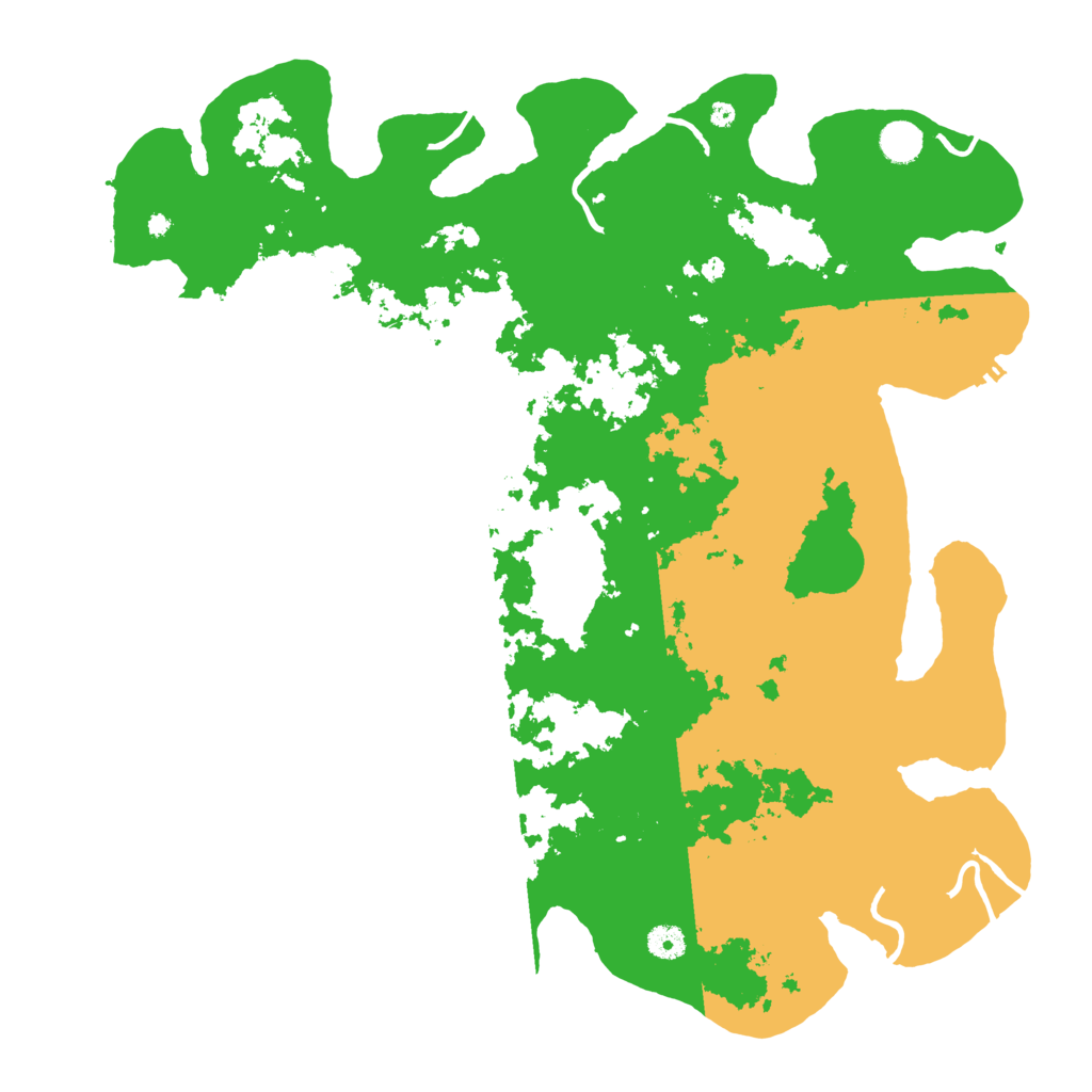 Biome Rust Map: Procedural Map, Size: 4500, Seed: 234957228