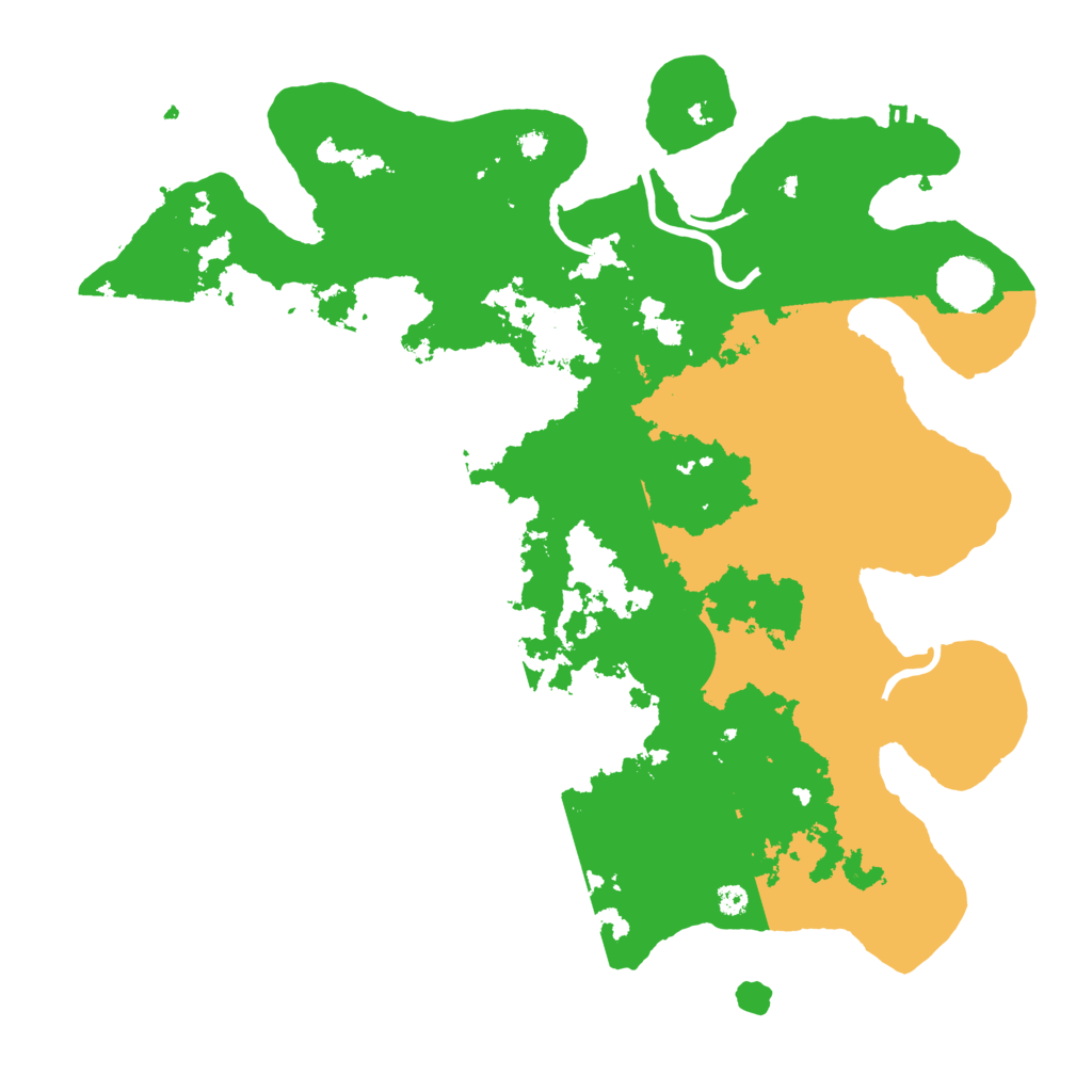 Biome Rust Map: Procedural Map, Size: 3650, Seed: 855742798