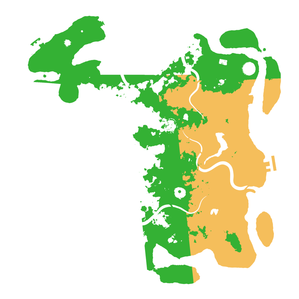 Biome Rust Map: Procedural Map, Size: 4000, Seed: 160323