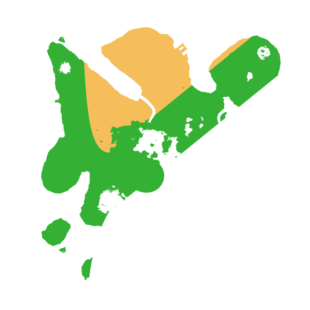 Biome Rust Map: Procedural Map, Size: 2500, Seed: 1942972546