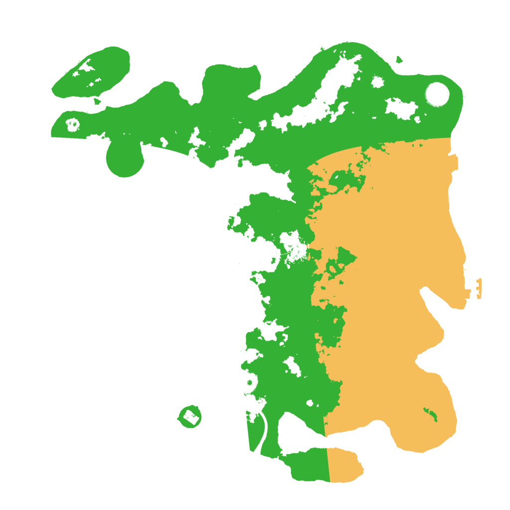 Biome Rust Map: Procedural Map, Size: 3750, Seed: 160323