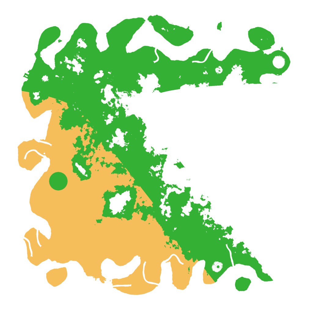 Biome Rust Map: Procedural Map, Size: 4500, Seed: 673898405