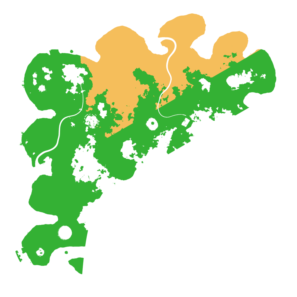 Biome Rust Map: Procedural Map, Size: 3800, Seed: 70166875