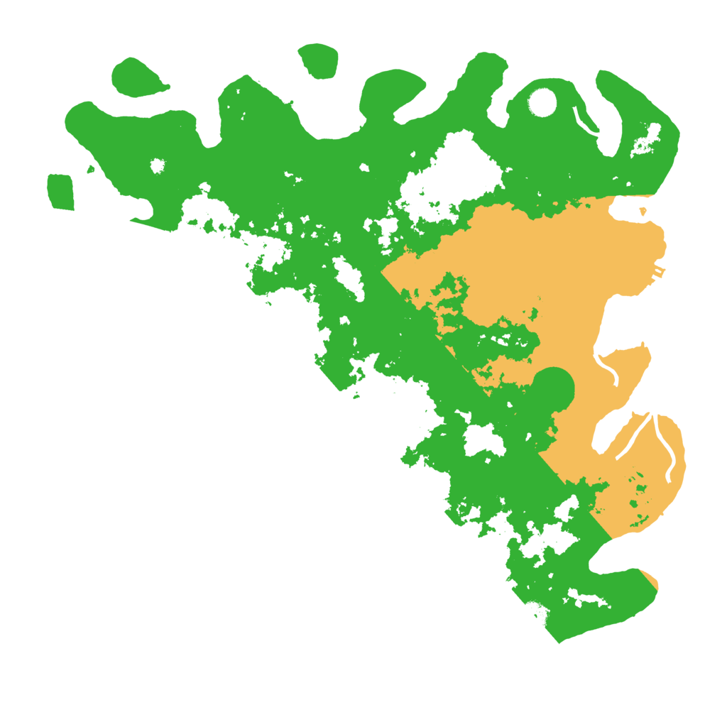 Biome Rust Map: Procedural Map, Size: 4500, Seed: 2016476524