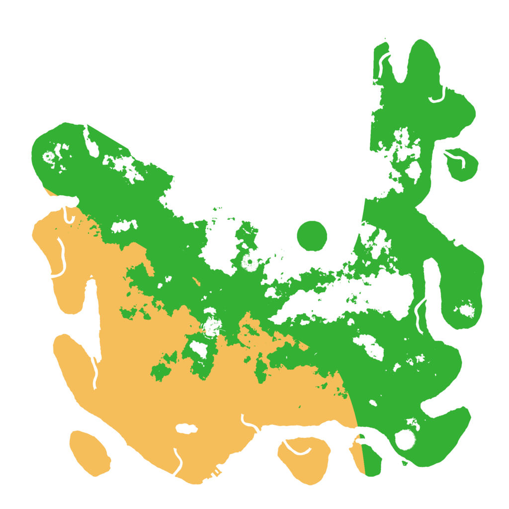 Biome Rust Map: Procedural Map, Size: 4500, Seed: 1505136375
