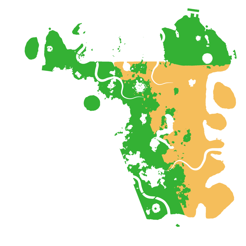 Biome Rust Map: Procedural Map, Size: 4250, Seed: 963966