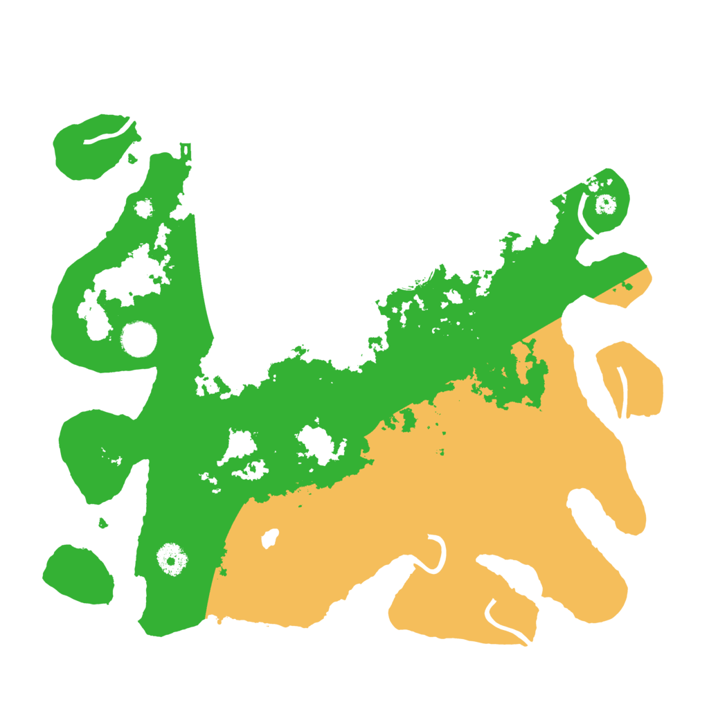 Biome Rust Map: Procedural Map, Size: 3500, Seed: 1758693887