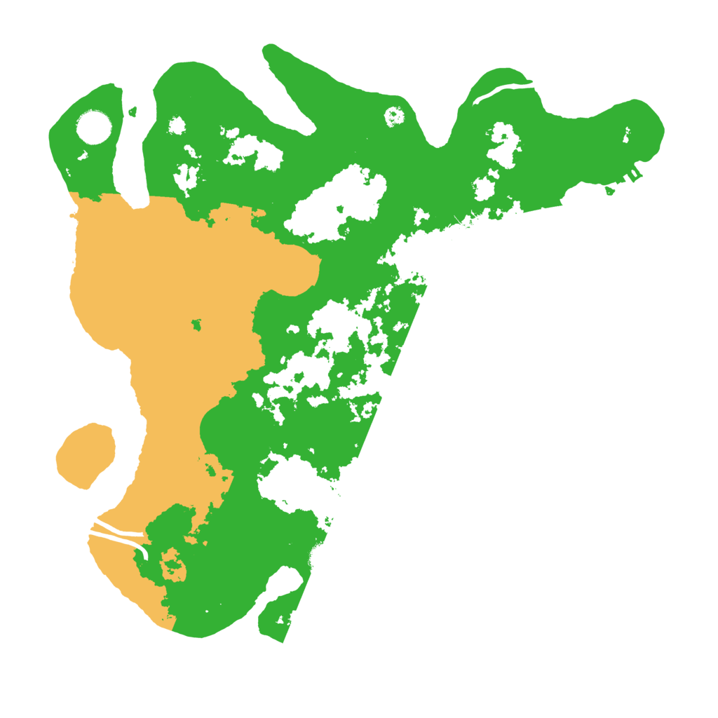 Biome Rust Map: Procedural Map, Size: 3700, Seed: 1903735187