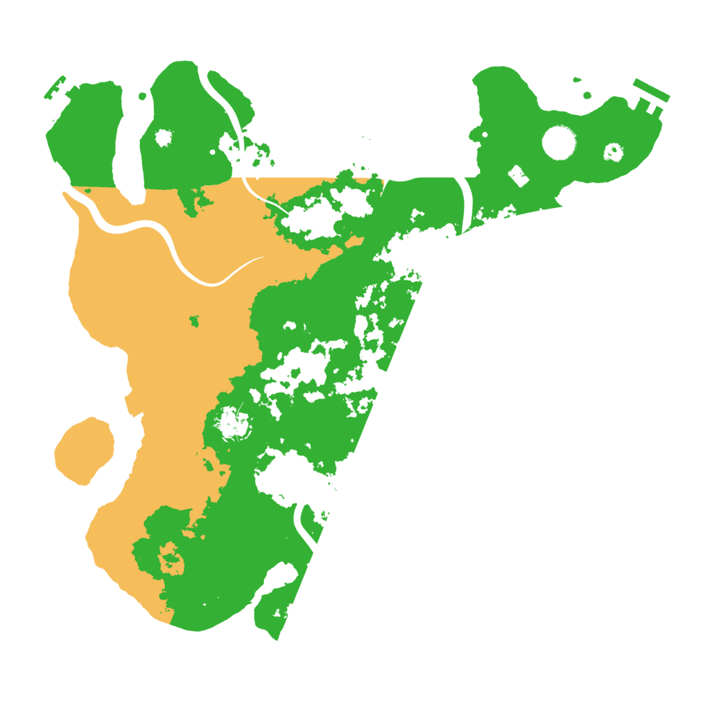 Biome Rust Map: Procedural Map, Size: 3700, Seed: 1903735187