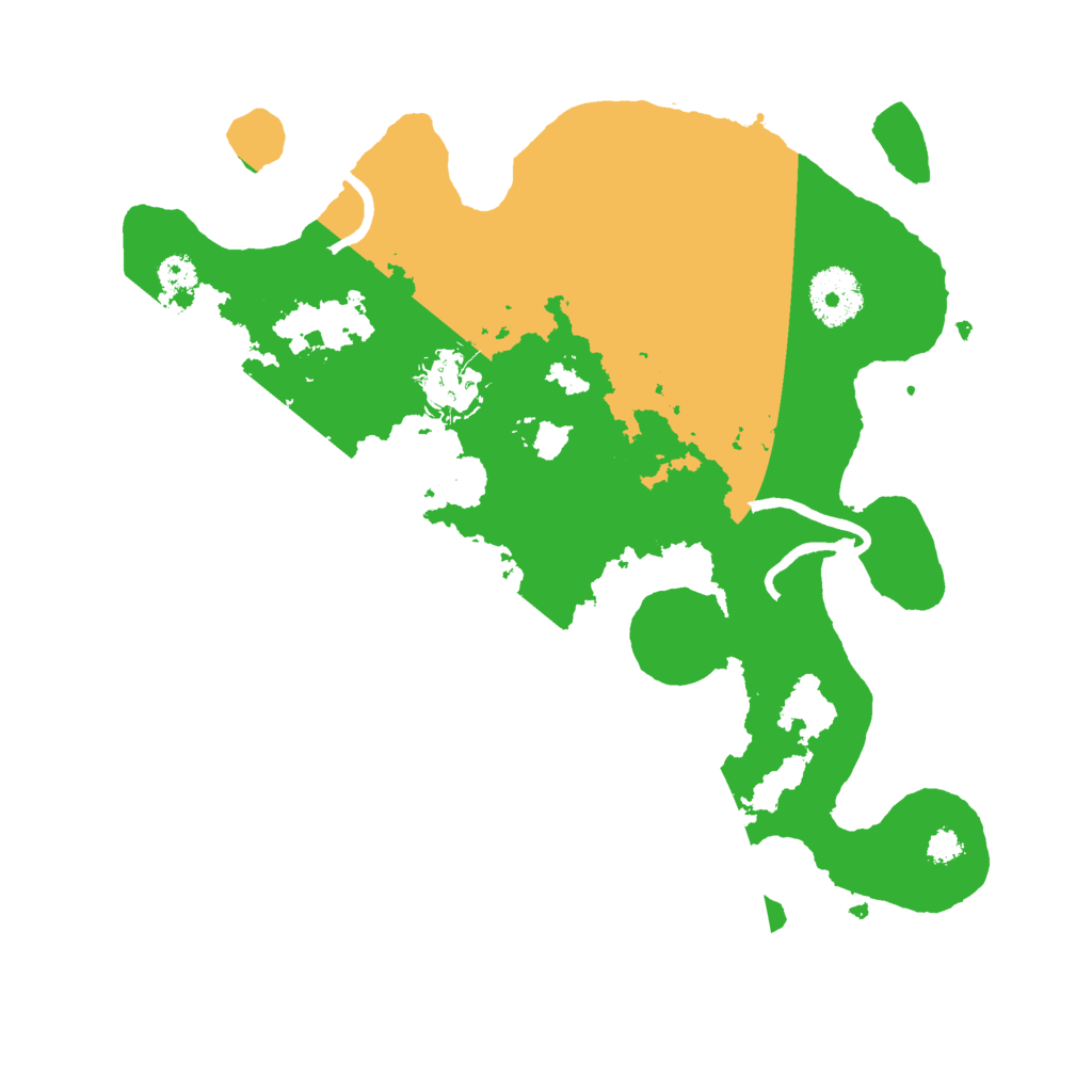 Biome Rust Map: Procedural Map, Size: 3000, Seed: 60875