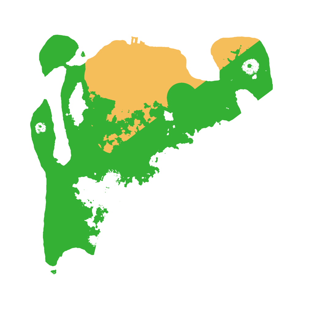 Biome Rust Map: Procedural Map, Size: 3000, Seed: 1013912262
