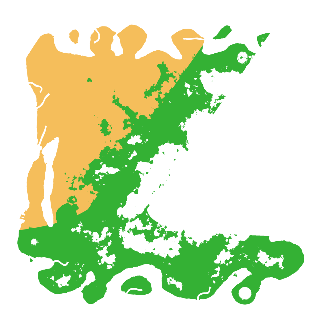 Biome Rust Map: Procedural Map, Size: 4500, Seed: 1233638881