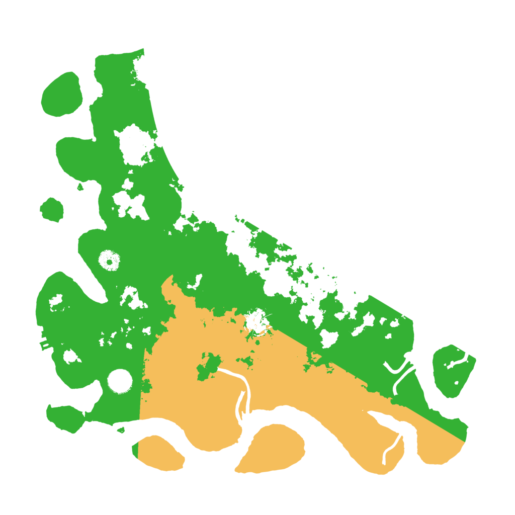 Biome Rust Map: Procedural Map, Size: 3700, Seed: 1706553307