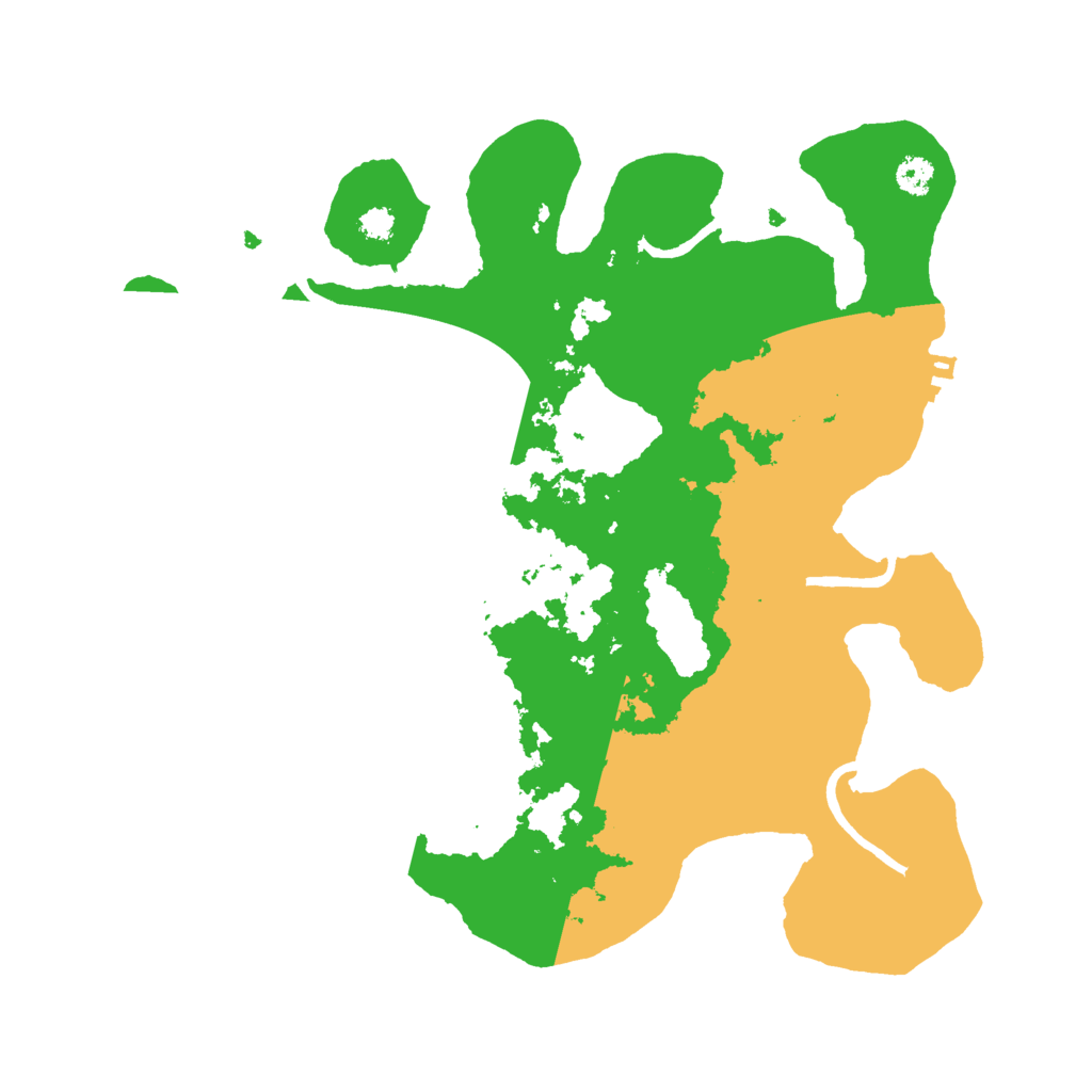 Biome Rust Map: Procedural Map, Size: 3000, Seed: 1660242094