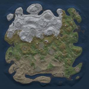 Thumbnail Rust Map: Procedural Map, Size: 4250, Seed: 272931695, 18 Monuments