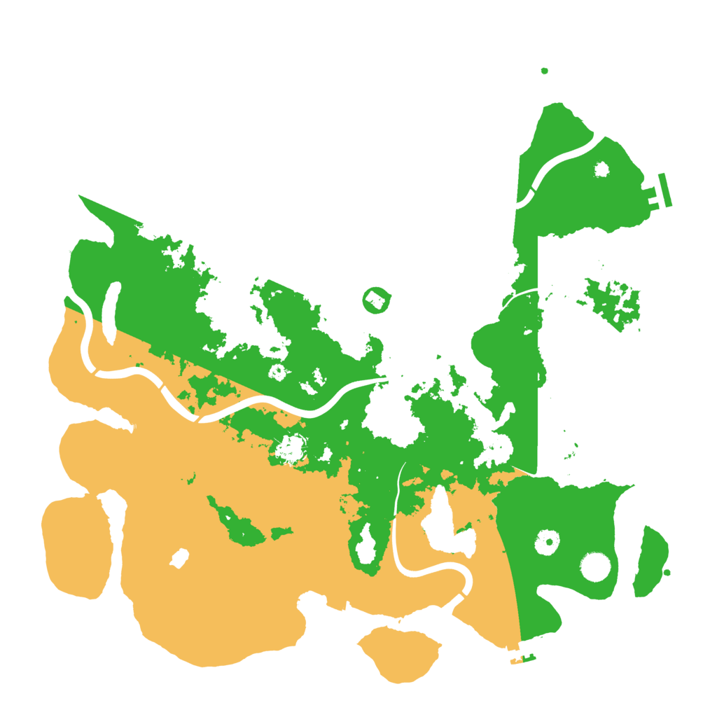 Biome Rust Map: Procedural Map, Size: 4250, Seed: 741226559