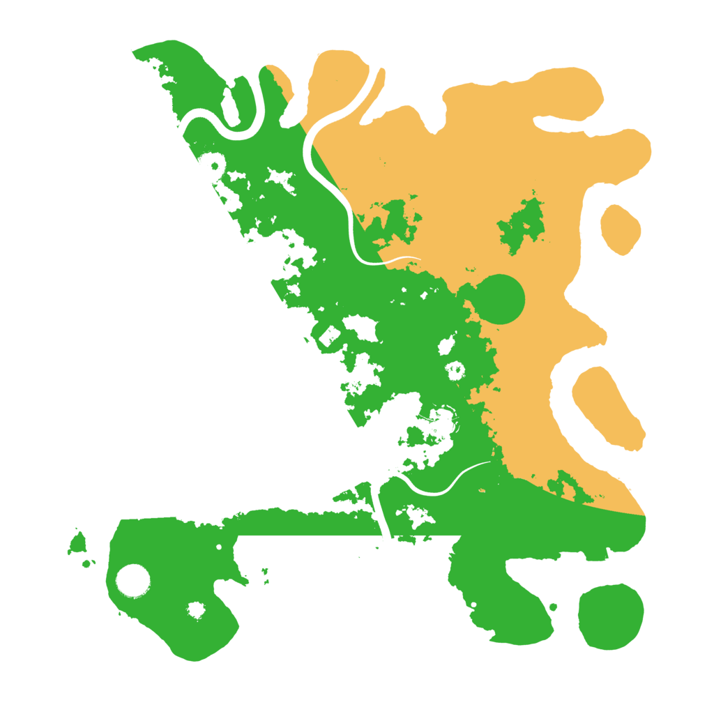 Biome Rust Map: Procedural Map, Size: 3750, Seed: 2199300