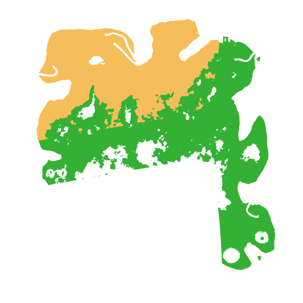 Biome Rust Map: Procedural Map, Size: 3500, Seed: 1521457279