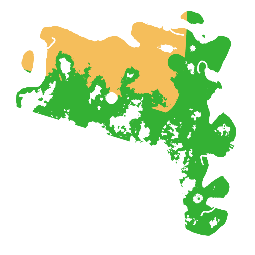 Biome Rust Map: Procedural Map, Size: 4000, Seed: 19747420