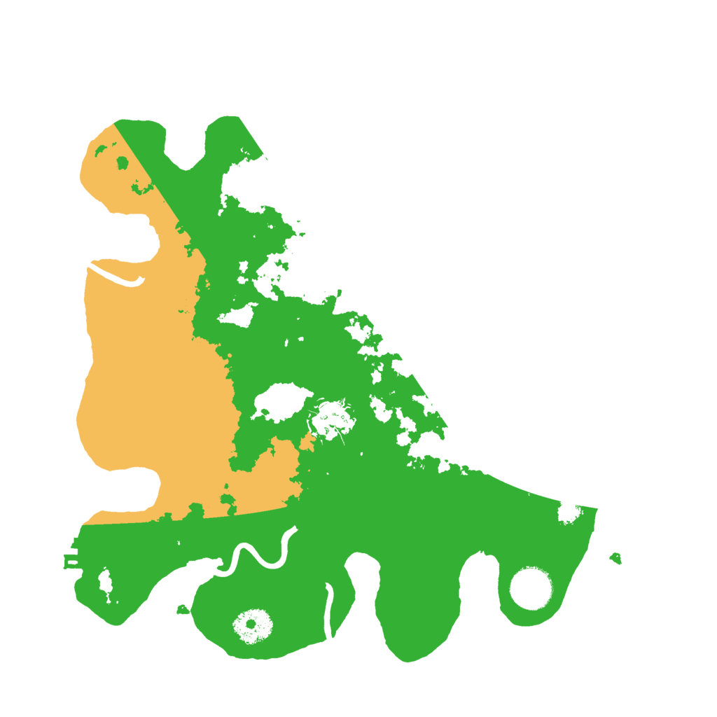 Biome Rust Map: Procedural Map, Size: 3000, Seed: 2112774938