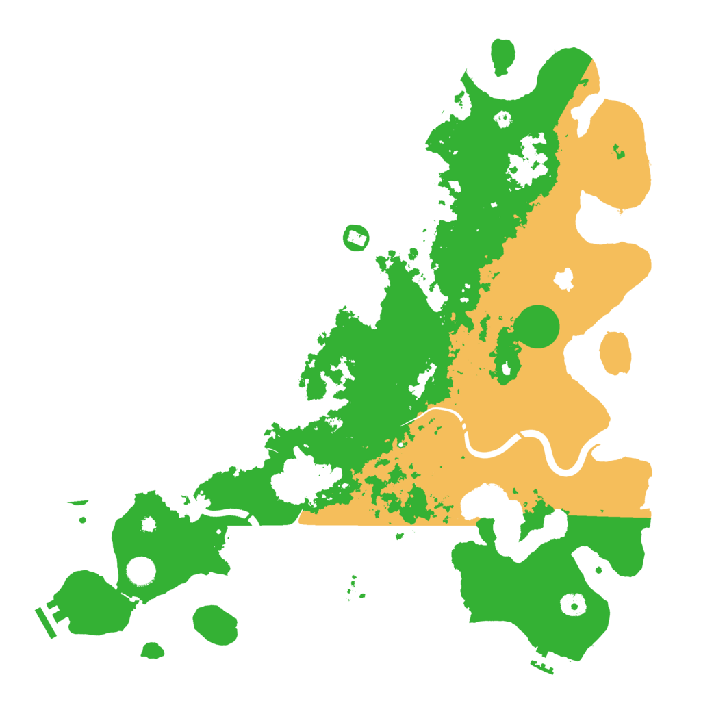 Biome Rust Map: Procedural Map, Size: 4250, Seed: 1245344374