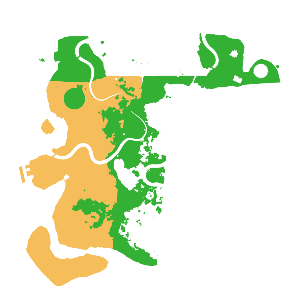 Biome Rust Map: Procedural Map, Size: 3750, Seed: 687146649
