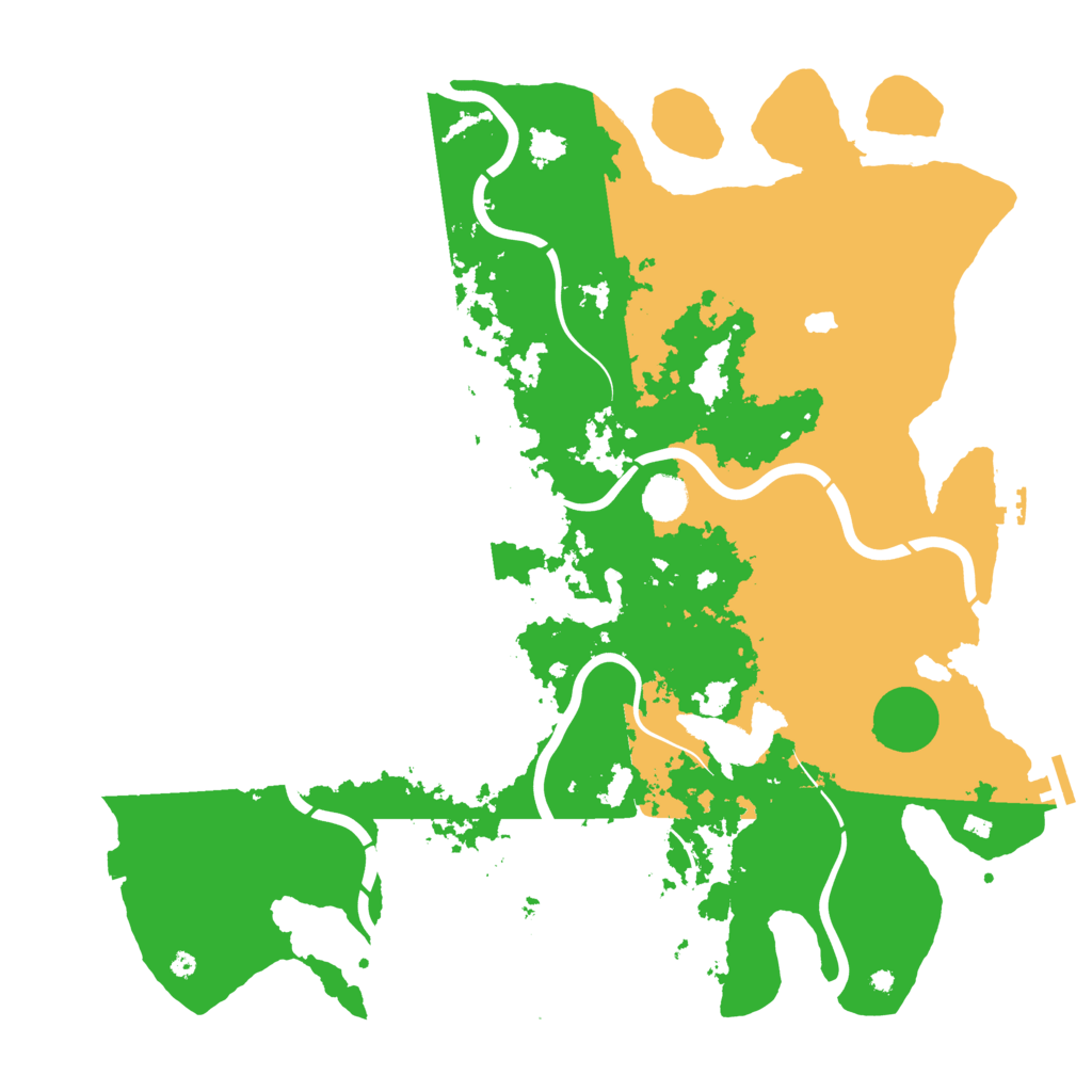 Biome Rust Map: Procedural Map, Size: 4400, Seed: 1603202311