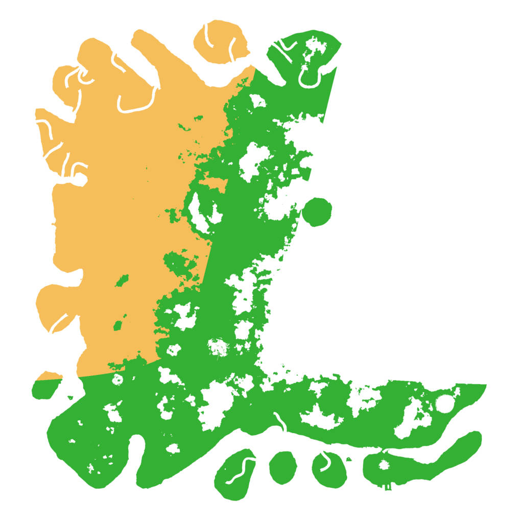 Biome Rust Map: Procedural Map, Size: 5000, Seed: 1588849778