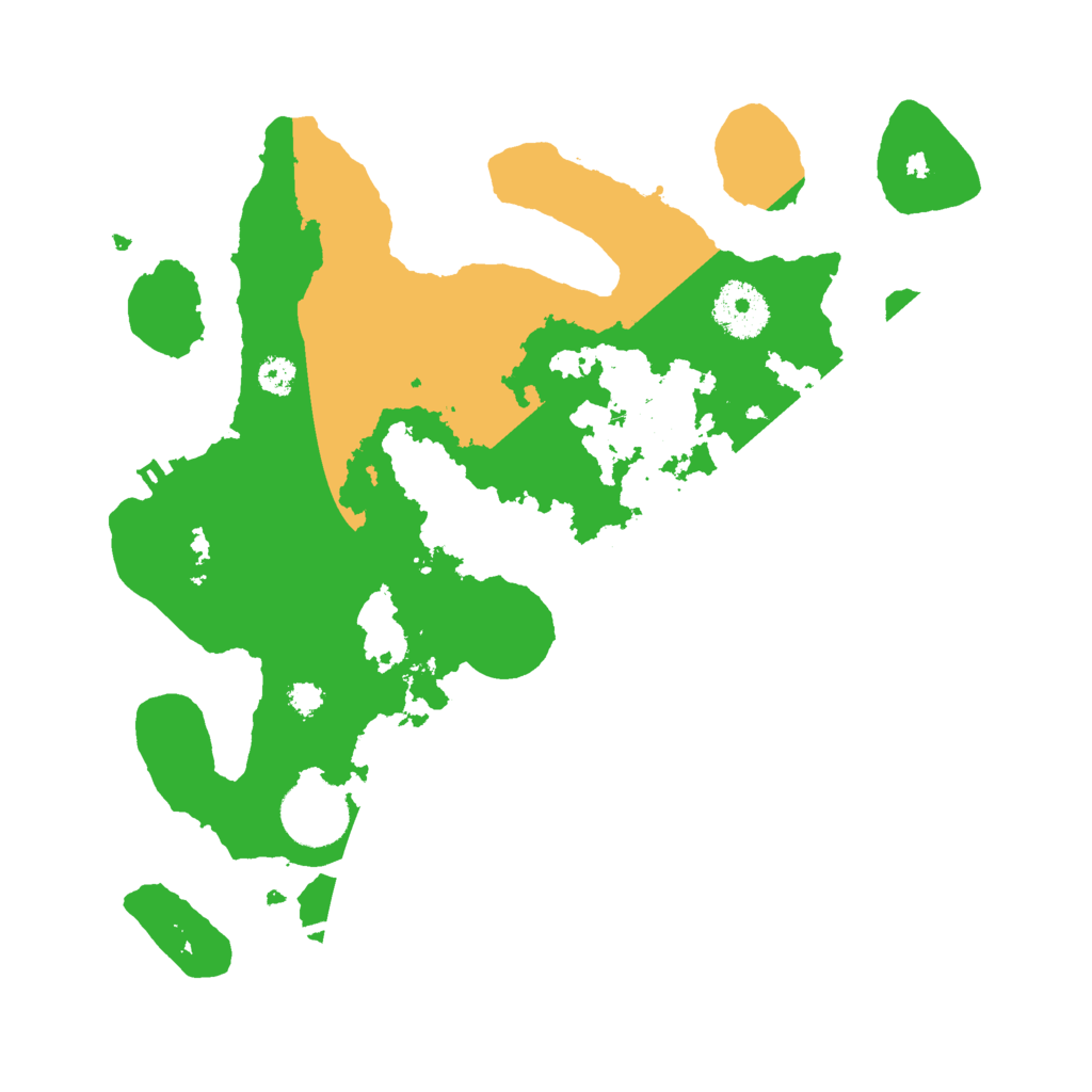 Biome Rust Map: Procedural Map, Size: 3000, Seed: 466279748
