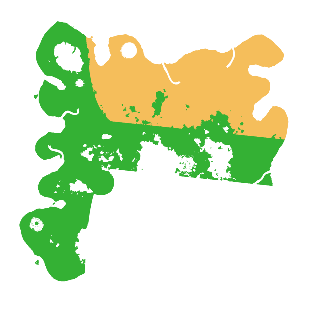 Biome Rust Map: Procedural Map, Size: 3500, Seed: 1290147402
