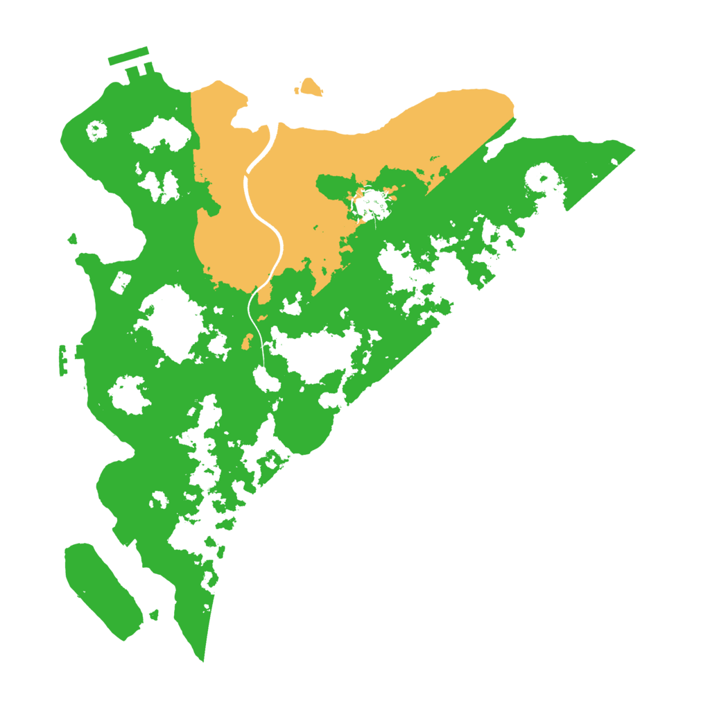 Biome Rust Map: Procedural Map, Size: 3500, Seed: 1794867703