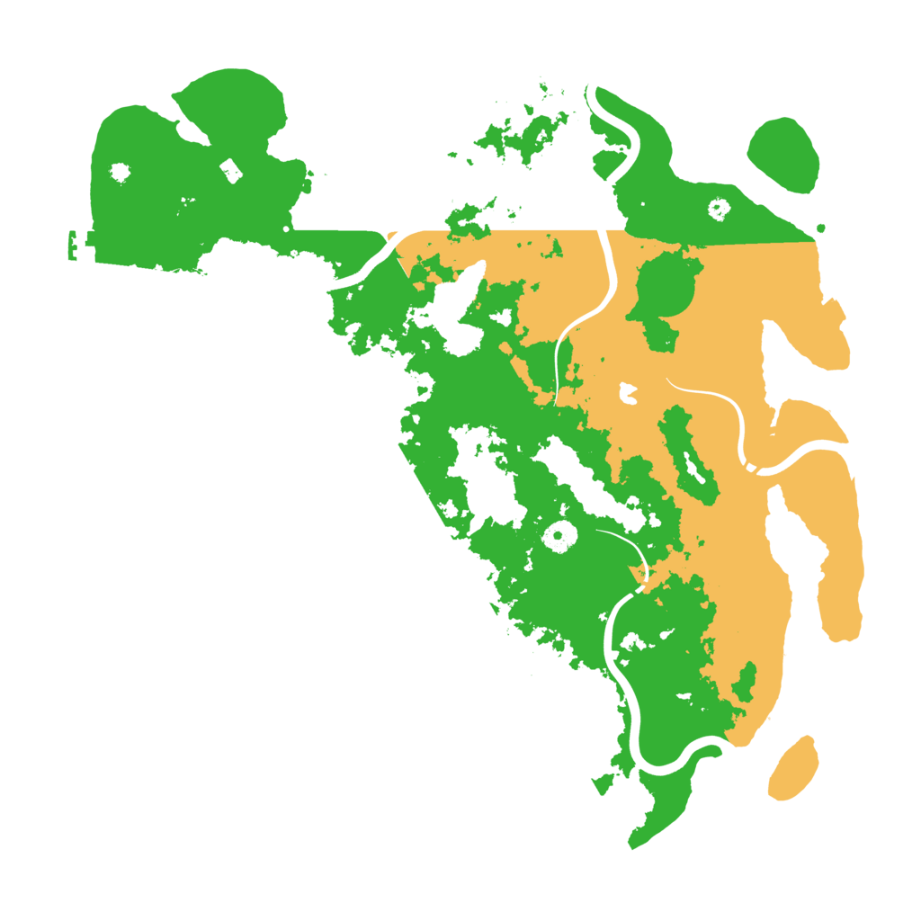 Biome Rust Map: Procedural Map, Size: 4250, Seed: 8986126