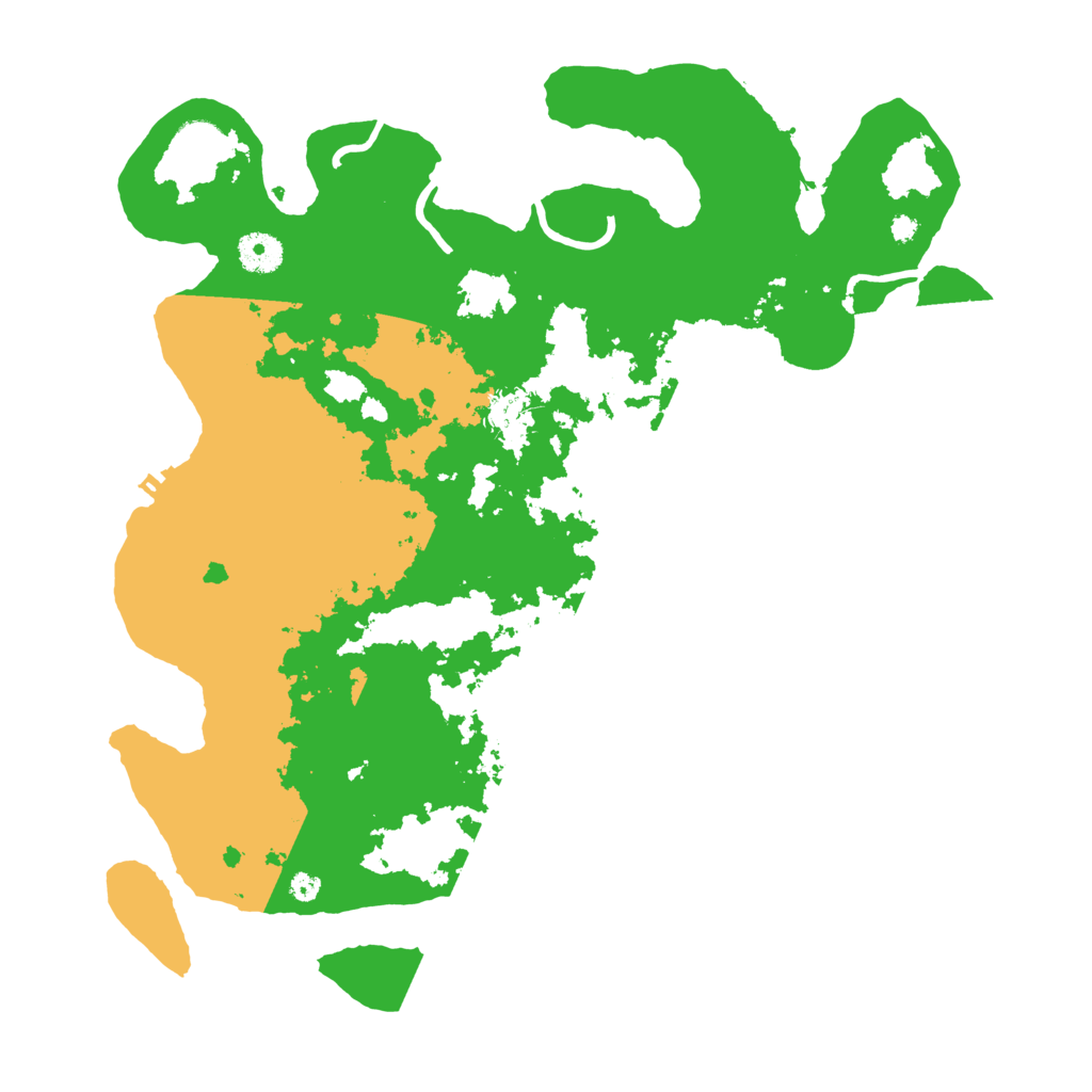 Biome Rust Map: Procedural Map, Size: 3850, Seed: 1492564