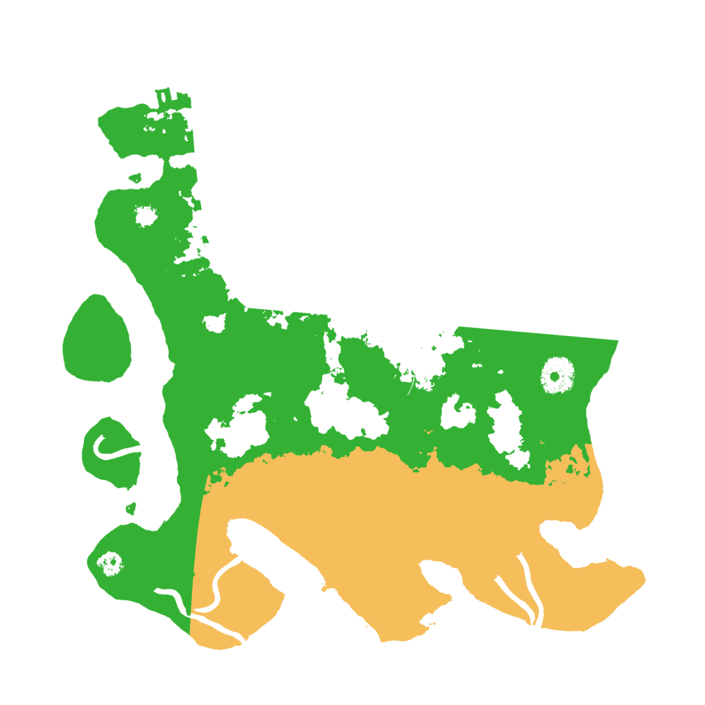 Biome Rust Map: Procedural Map, Size: 3000, Seed: 1661242684