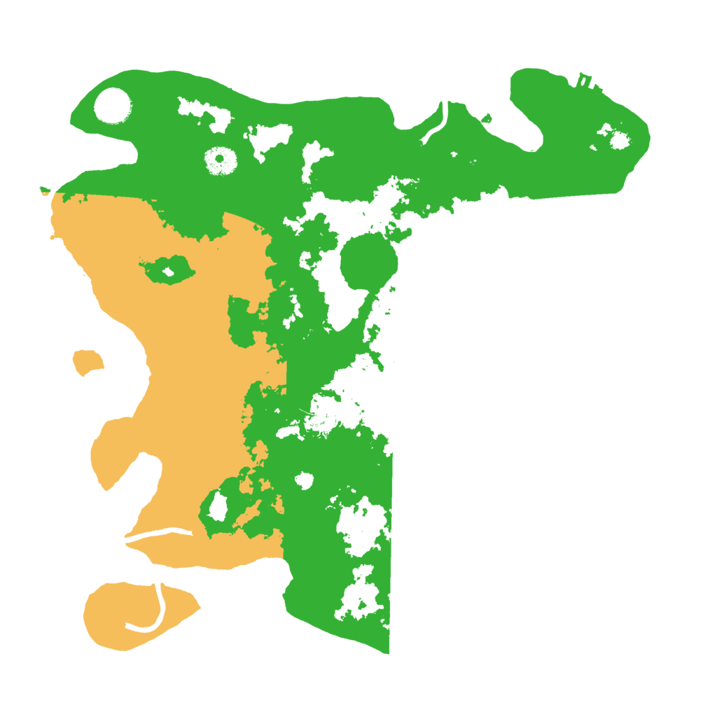 Biome Rust Map: Procedural Map, Size: 3500, Seed: 68188021