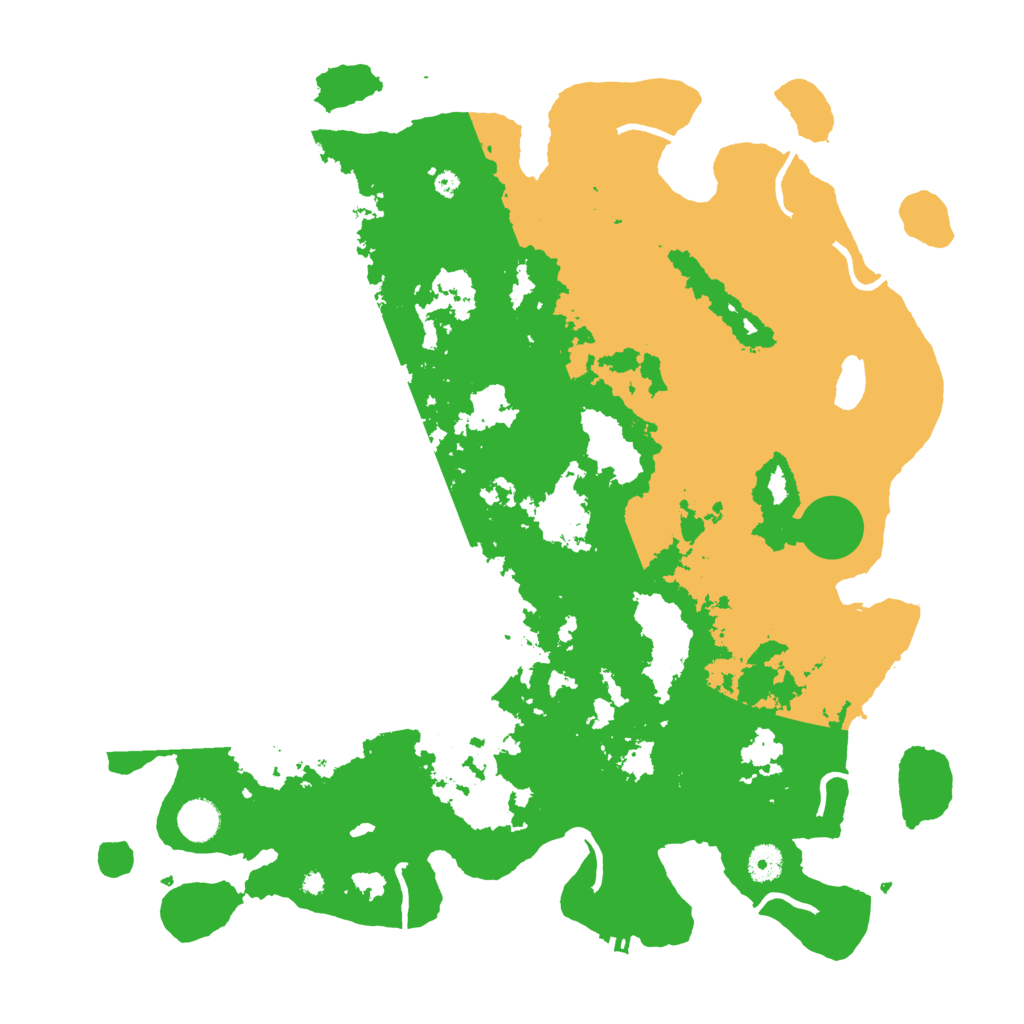 Biome Rust Map: Procedural Map, Size: 4250, Seed: 1378280274