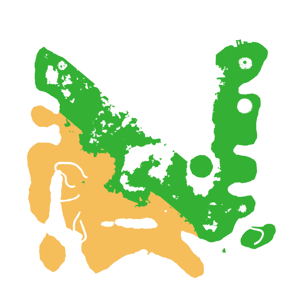 Biome Rust Map: Procedural Map, Size: 3500, Seed: 1333425926