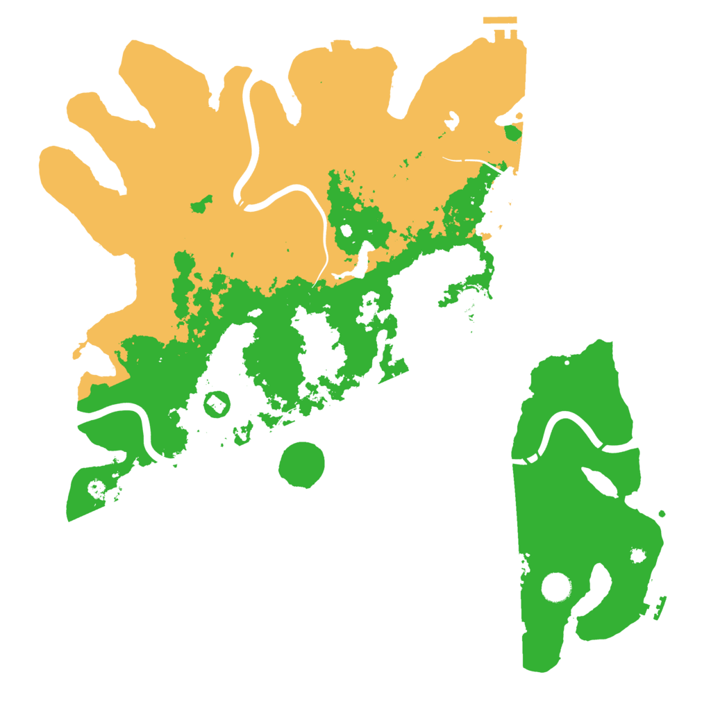 Biome Rust Map: Procedural Map, Size: 4250, Seed: 1355536360