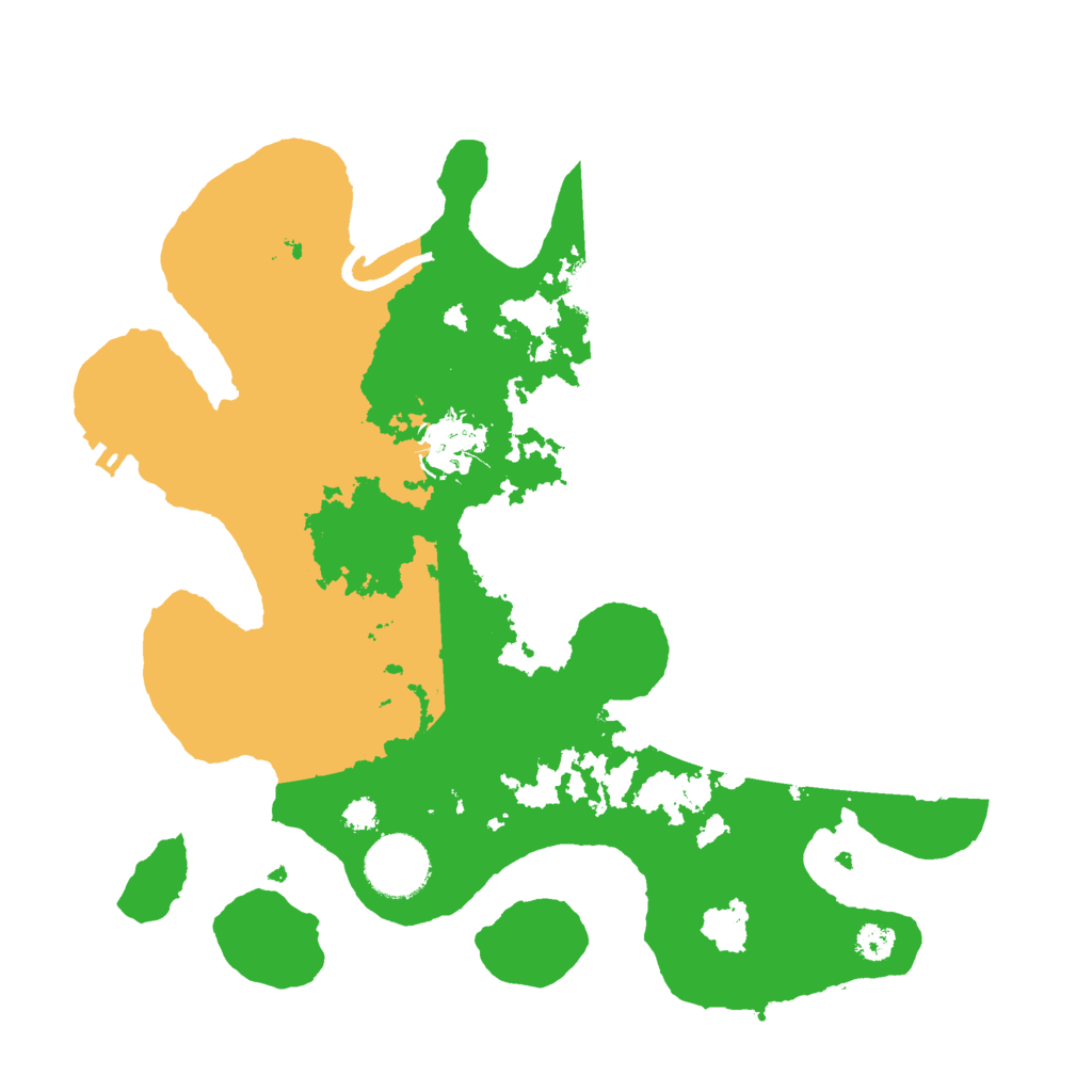 Biome Rust Map: Procedural Map, Size: 3000, Seed: 1304431159