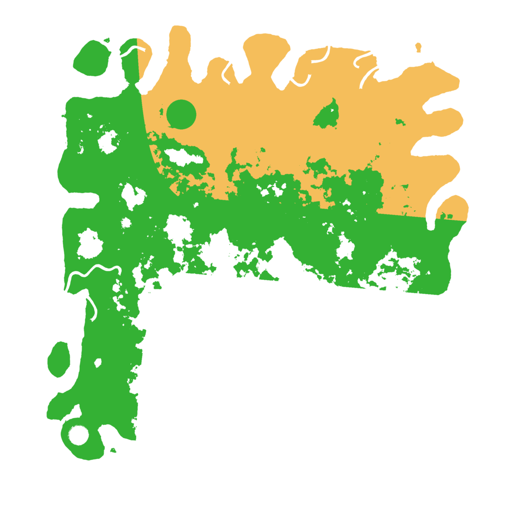 Biome Rust Map: Procedural Map, Size: 4500, Seed: 1999215821