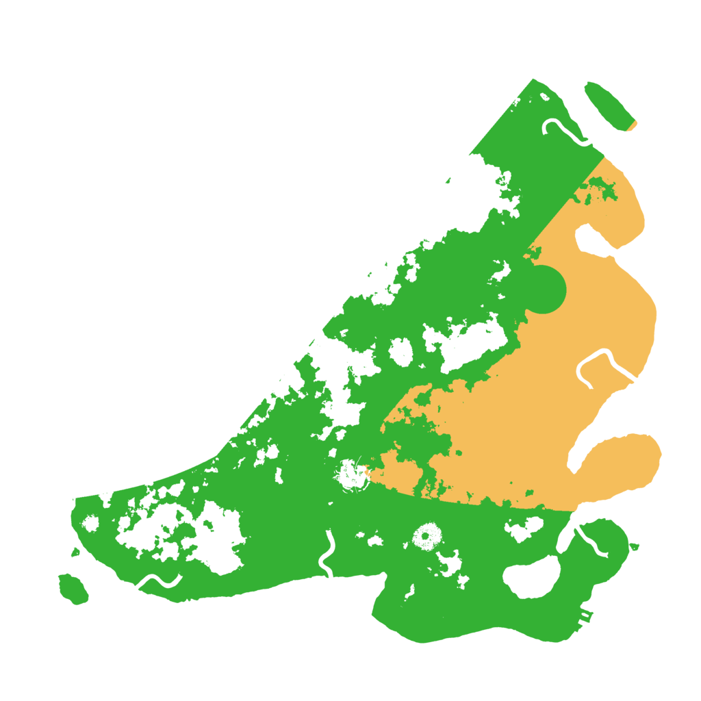Biome Rust Map: Procedural Map, Size: 3850, Seed: 4856408