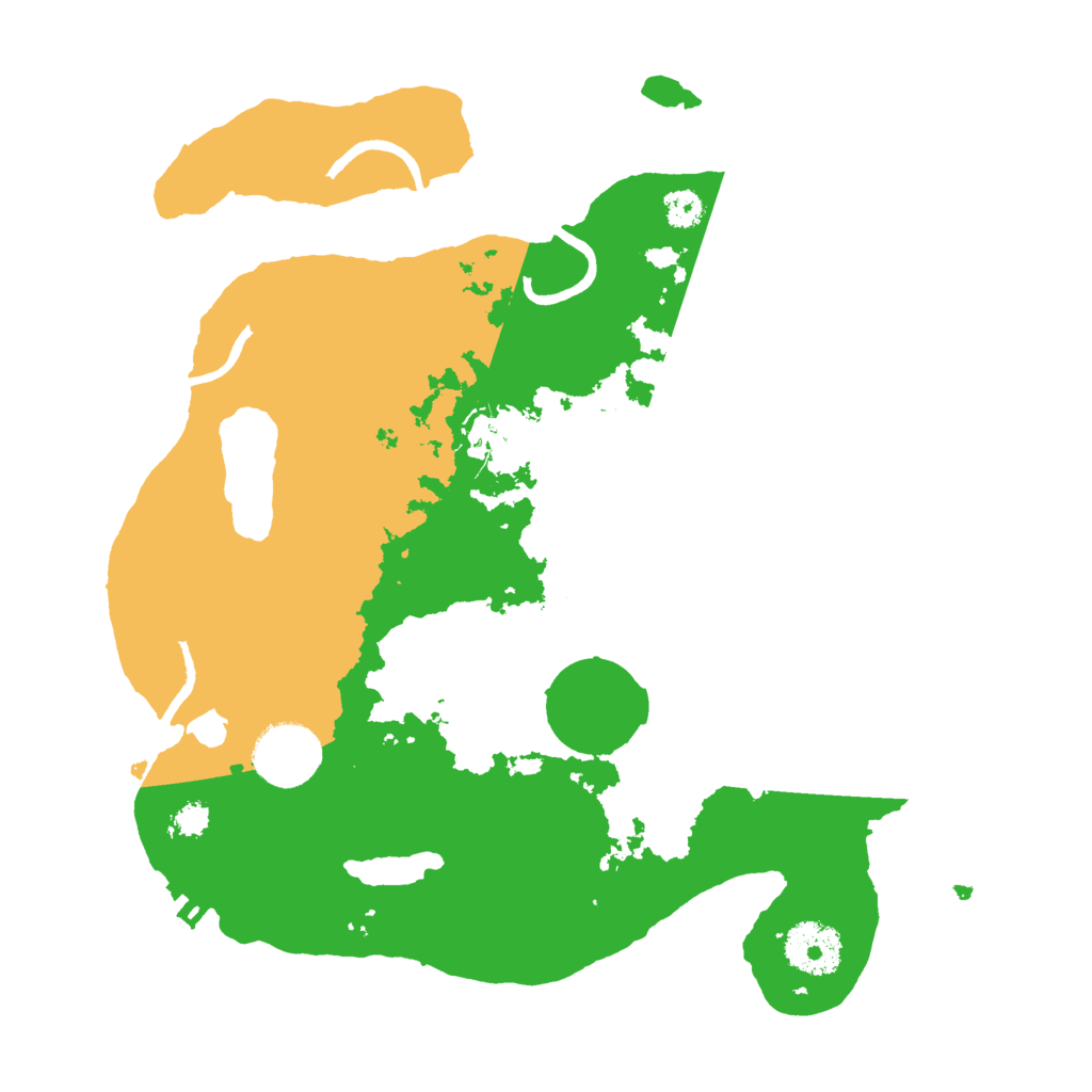 Biome Rust Map: Procedural Map, Size: 3000, Seed: 917489144